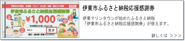 伊東市ふるさと納税応援感謝券